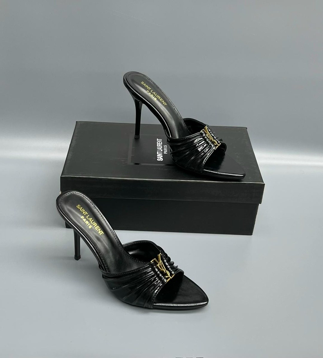 ,женская ,босоножки yves saint laurent,мюли женские,модная женская