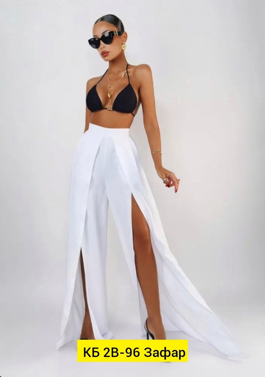 пляжная юбка,длинная юбка с разрезом,брюки палаццо,брюки юбка,брюки с широкими штанинами