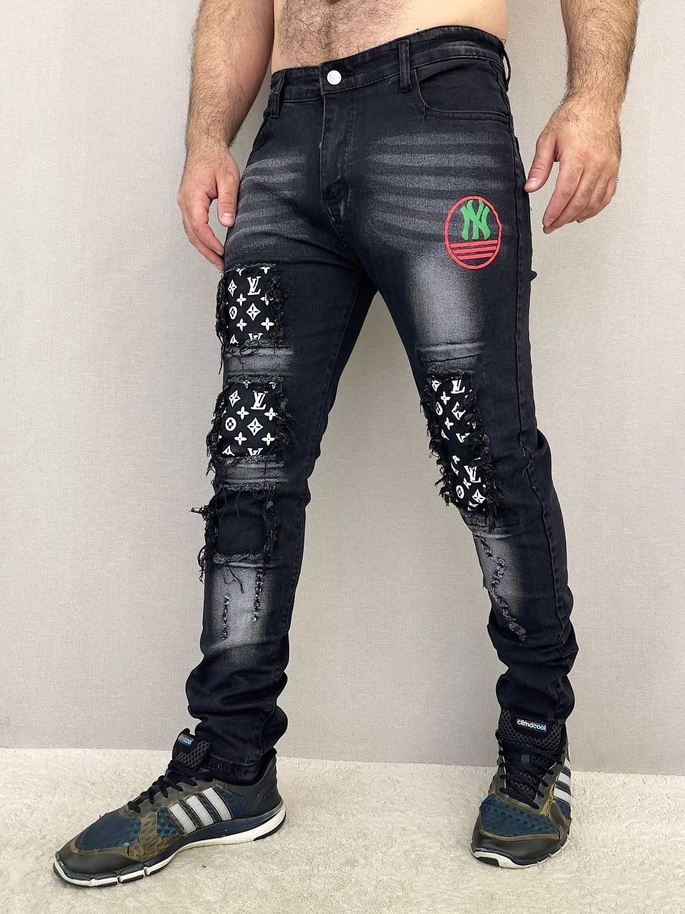 мужские джинсы,джинсы мужские модные,джинсы мужские черные,мужские джинсы прямые,рваные брюки мужские