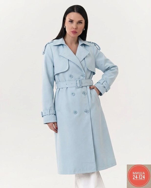 синий плащ,женские плащи,плащ,плащ тренч,тренч кожаный плащ с поясом mybeyond