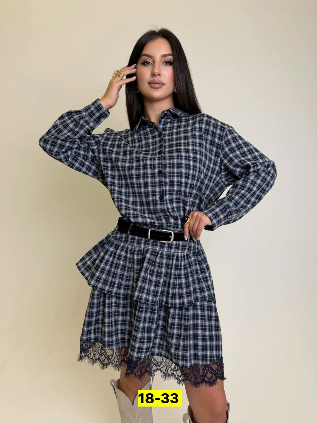 костюм двойка с юбкой и рубашкой в клетку btf brand,костюм с юбкой и рубашкой,костюм женский в клетку,костюм в клетку,костюм с рубашкой и юбкой в клетку