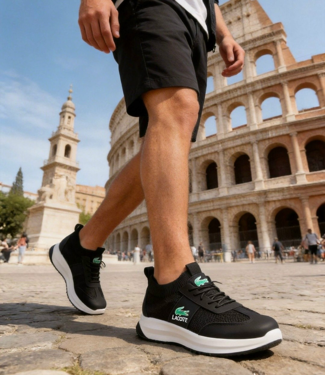 кроссовки lacoste,,кроссовки lacoste zapatillas, black,кроссовки мужские lacoste,кроссовки lacoste run spin knit