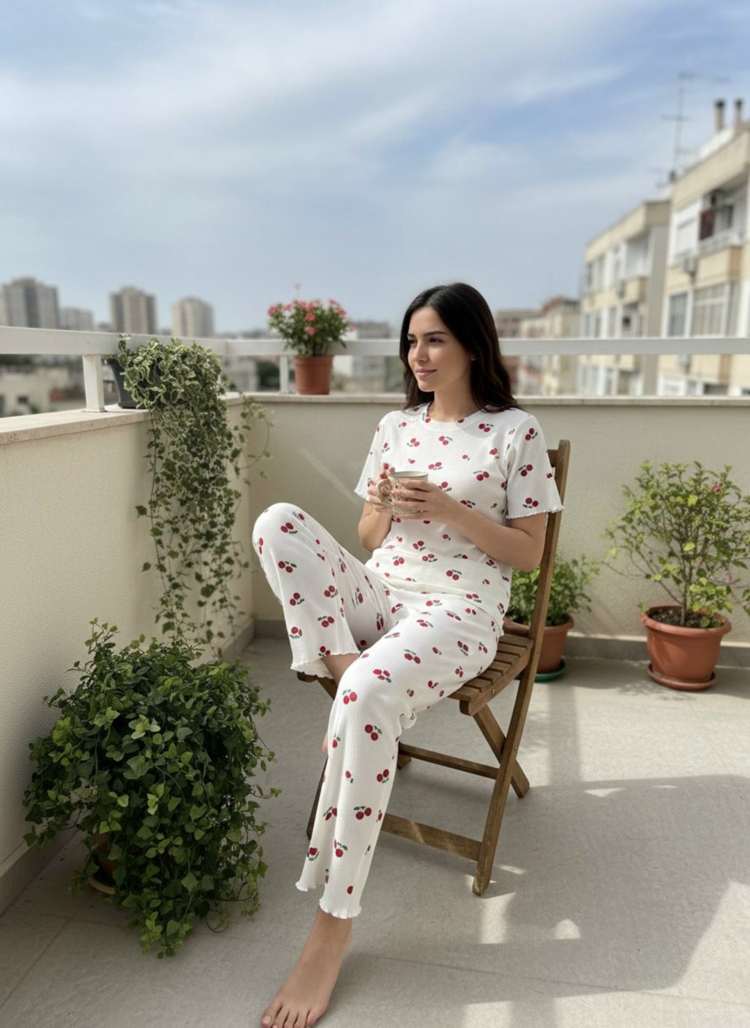 пижама с брюками и сердечками арт. в-001-1/001,пижама с брюками и сердечками арт. в-001-1/001 (белый),пижама с брюками с сердечками арт. 003 натали белый,женская пижама с брюками,пижама с брюками хлоп