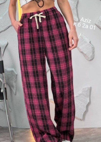 пижамные штаны в клетку,штаны в клетку,пижама штаны в клетку,брюки в клетку,штаны клетчатые