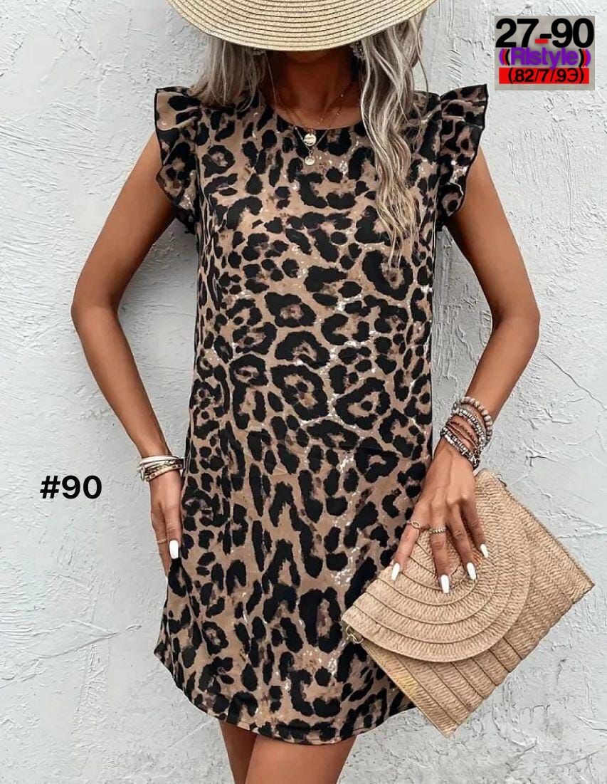 платье с леопардовым принтом,женские платья летние,повседневные платья,платье туника,платье женское леопардовое