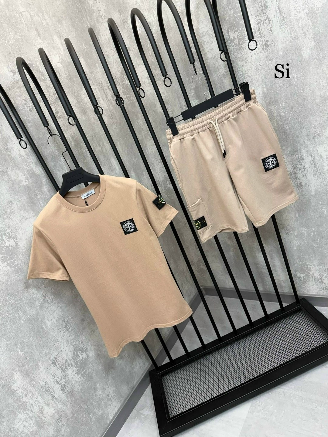 спортивный костюм stone island,летний костюм стон айленд,stone island шорты,костюм с шортам