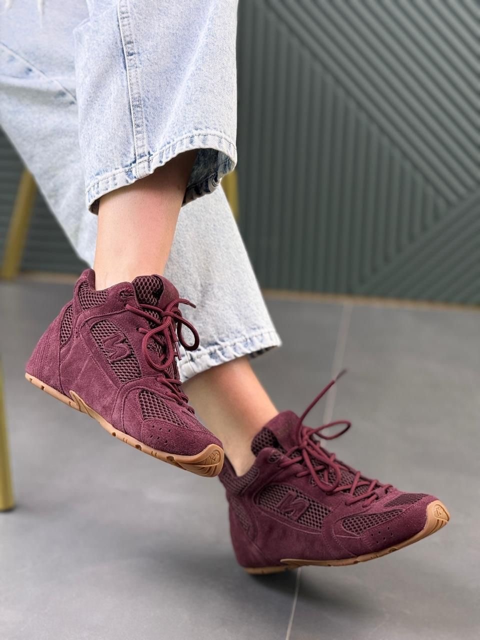 замшевые кроссовки,кроссовки женскиe,,бордовые кроссовки женские,кроссовки замша