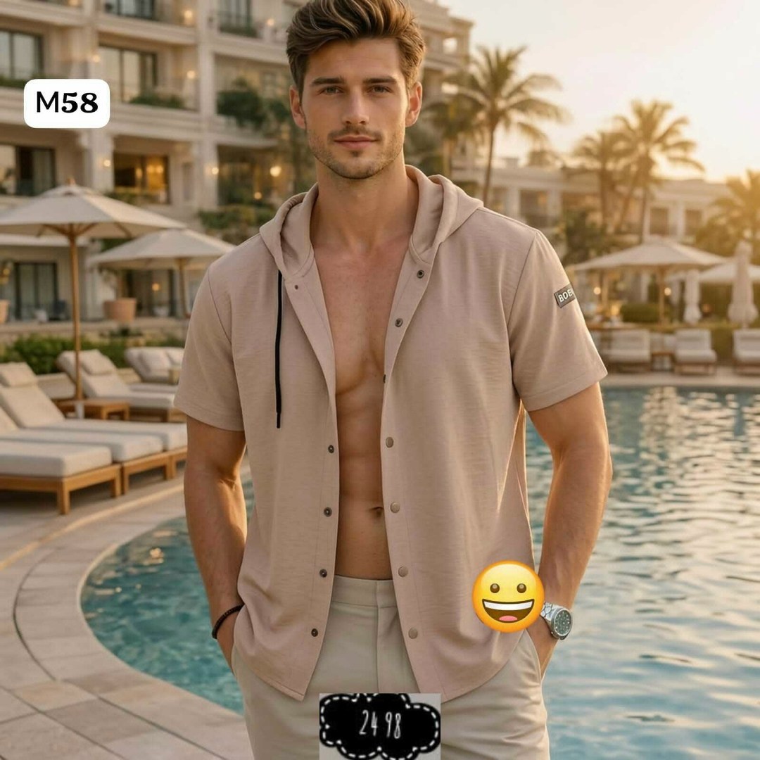 рубашка мужская черная,рубашка мужская,мужская мода,мужская рубашка с короткими рукавами,рубашка с капюшоном мужская