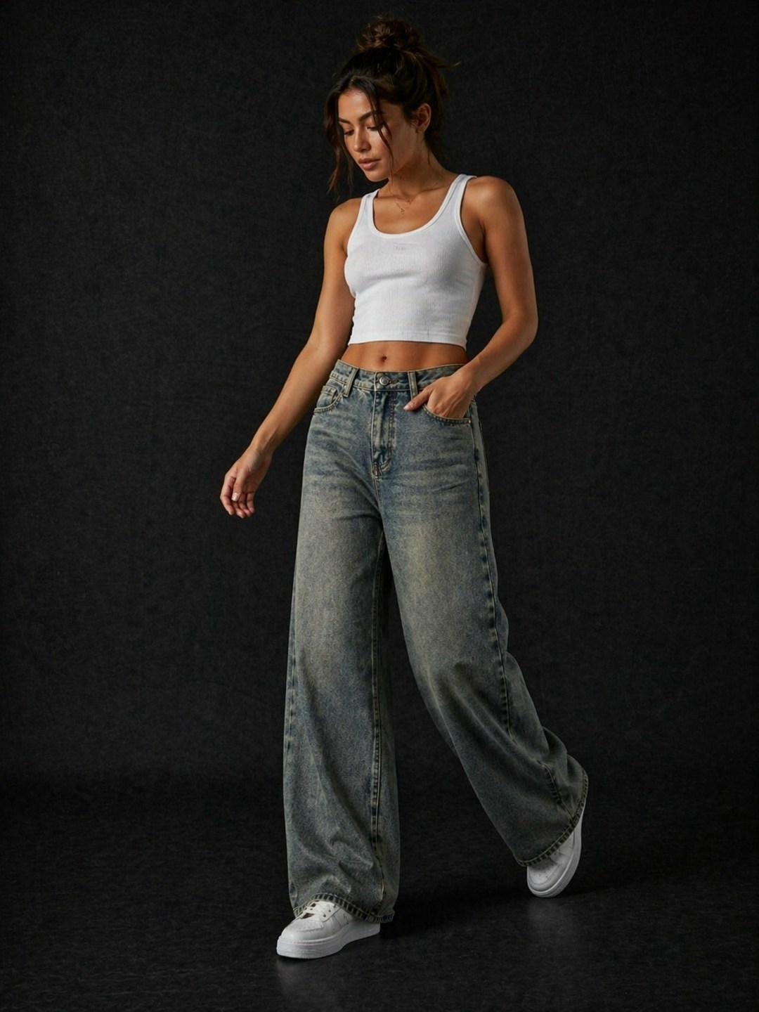 широкие джинсы,джинсы женские широкие,стильные джинсы,джинсы свободного кроя,джинсы женские