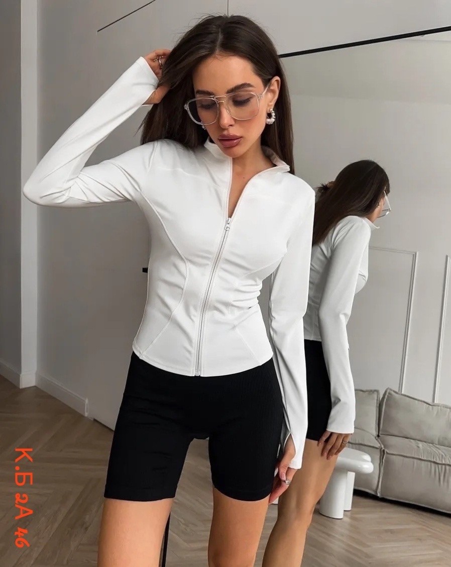 рашгард спортивный на молнии,рашгард спортивный на молнии для фитнеса,спортивная кофта на молнии обтягивающая,женская кофта,спортивная кофта на молнии обтягивающая schiaffo