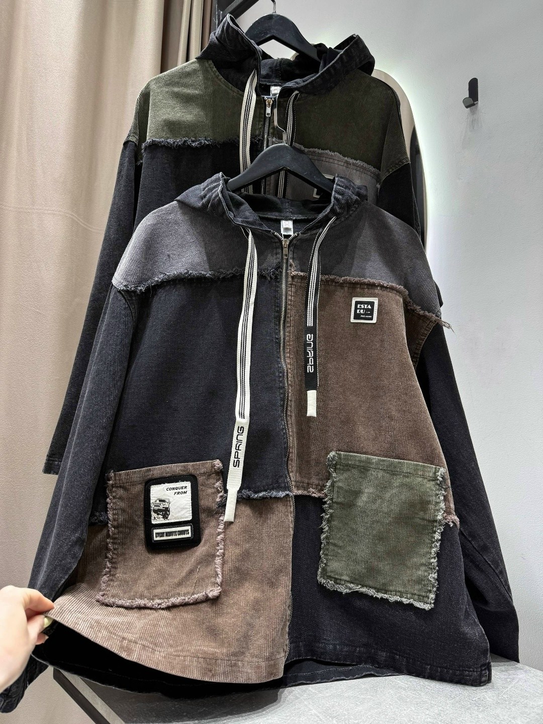 джинсовая куртка,модные джинсовые куртки 2026,стильная джинсовая куртка,женская джинсовая куртка большого размера,куртка джинсовая больших размеров оверсайз с капюшоном dy fashion