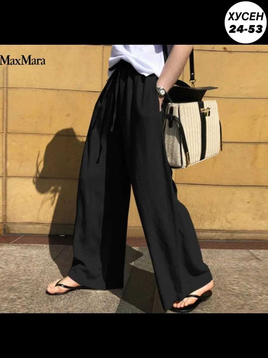 женские широкие брюки,женские винтажные хлопковые широкие брюки,брюки палаццо из льна женские,широкие брюки из хлопка,брюки женские льняные с широкими штанинами