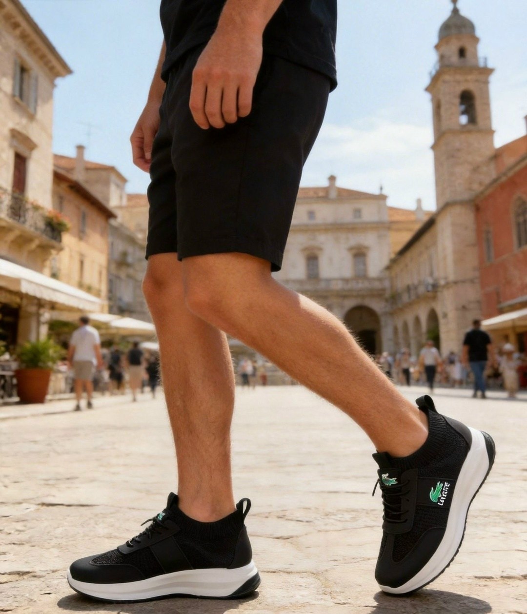 кроссовки lacoste,,кроссовки lacoste zapatillas, black,кроссовки мужские lacoste,кроссовки lacoste run spin knit