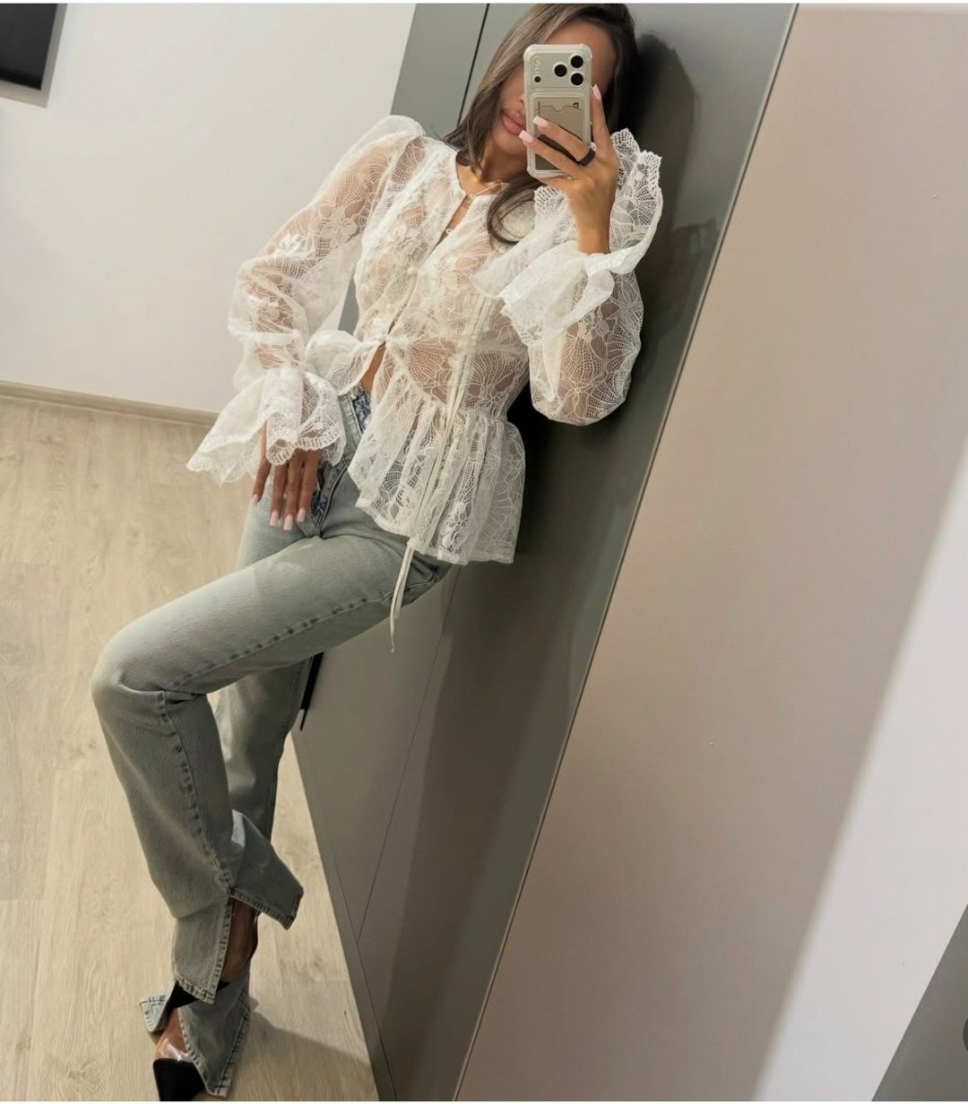 блузка стильная,блузка с оборками,блузка с кружевами,элегантная блузка,модная блузка