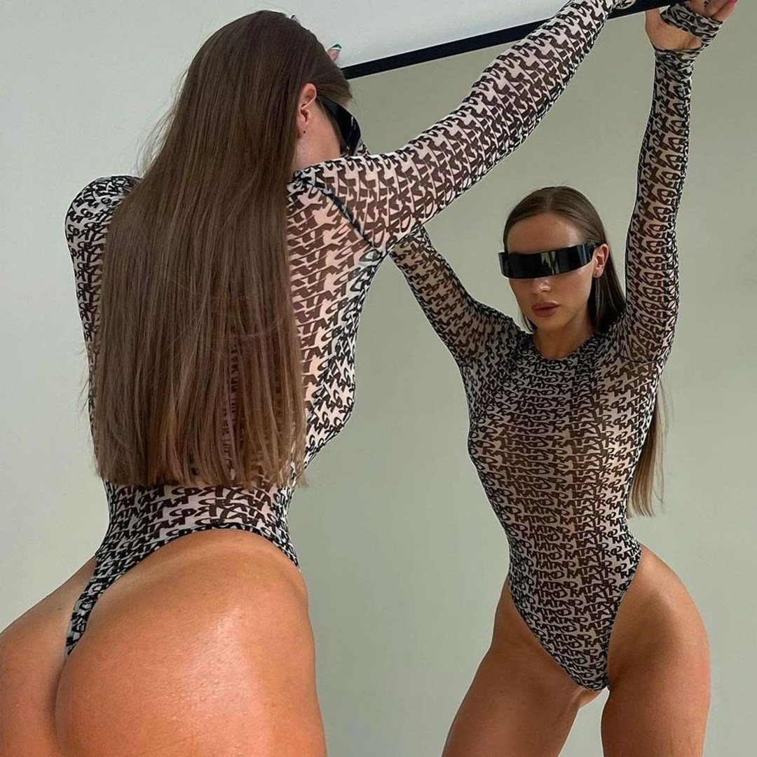 боди святая,женское модное боди с длинным рукавом и принтом,боди женский с длинным рукавом,боди прозрачное из сетки с длинным рукавом и принтом intrigue,женское боди с длинным рукавом и принтом в виде