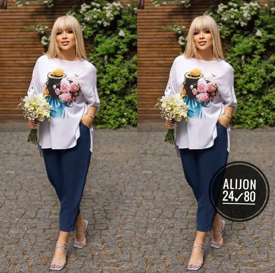 летний повседневный костюм двойка,костюм свободного кроя,летние костюмы женские,женский костюм свободного кроя,костюм двойка женская