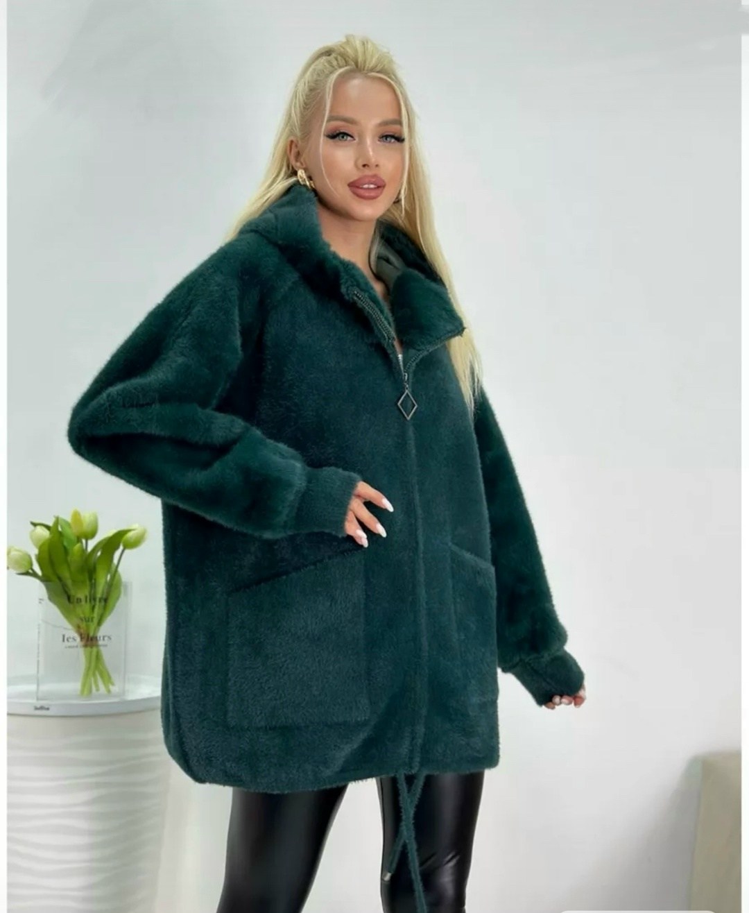 кардиган пушистый,кофта теплая,куртка альпака,женская кофта,кардиган альпака