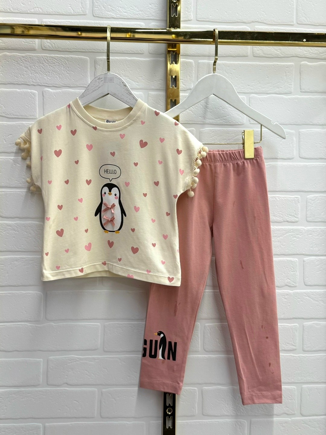 легинсы детские ketmin angel цв.розовый,леггинсы для девочек,одежда для девочек,лосины для девочек,костюм для девочек