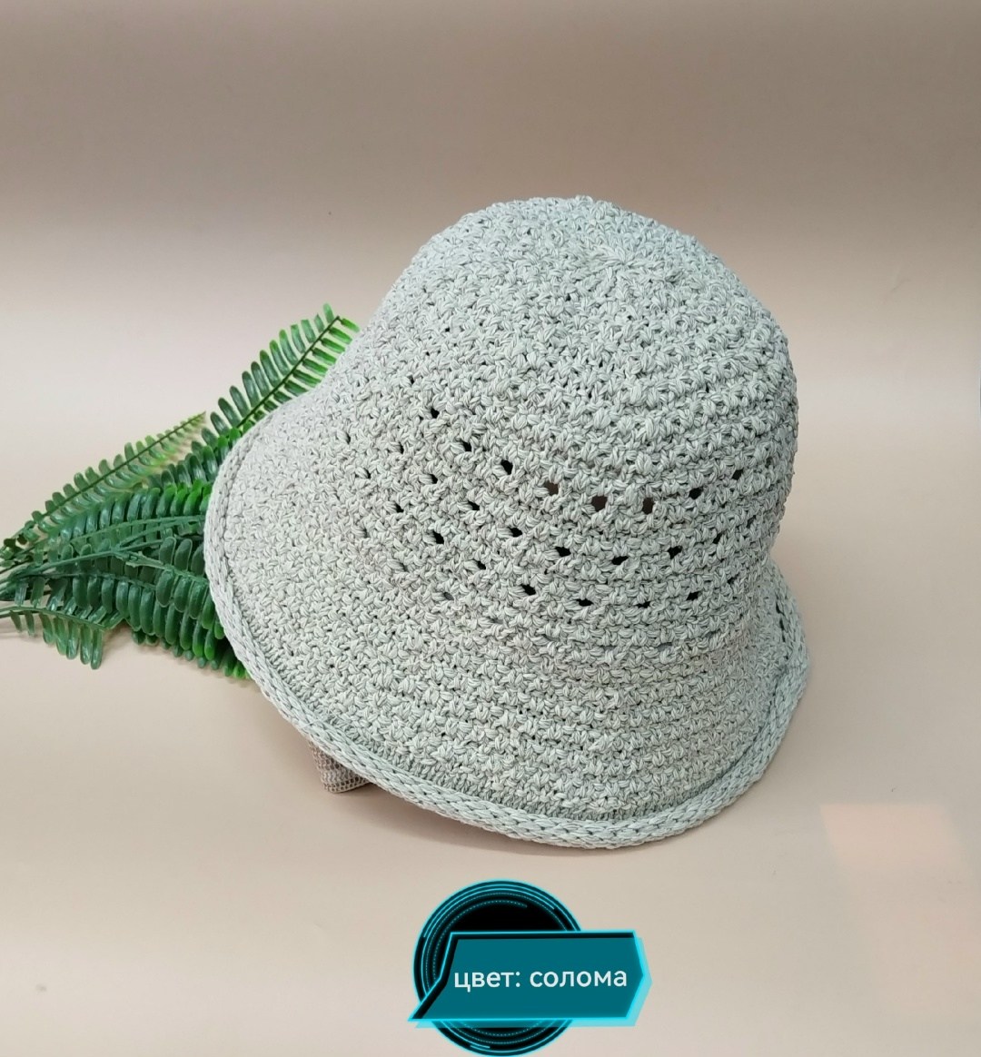 вязаная шляпа,вязаная панама,шляпа летняя женская,панама летняя,летние шляпы