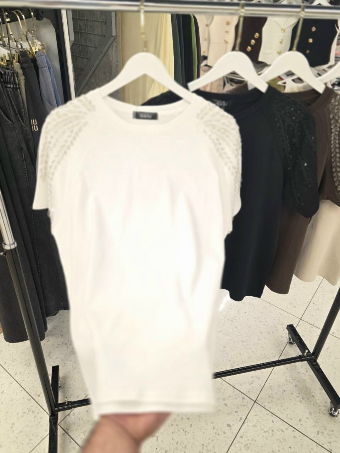 женская кофта,футболки женская,футболка с жемчужинами,,кофты женские модные