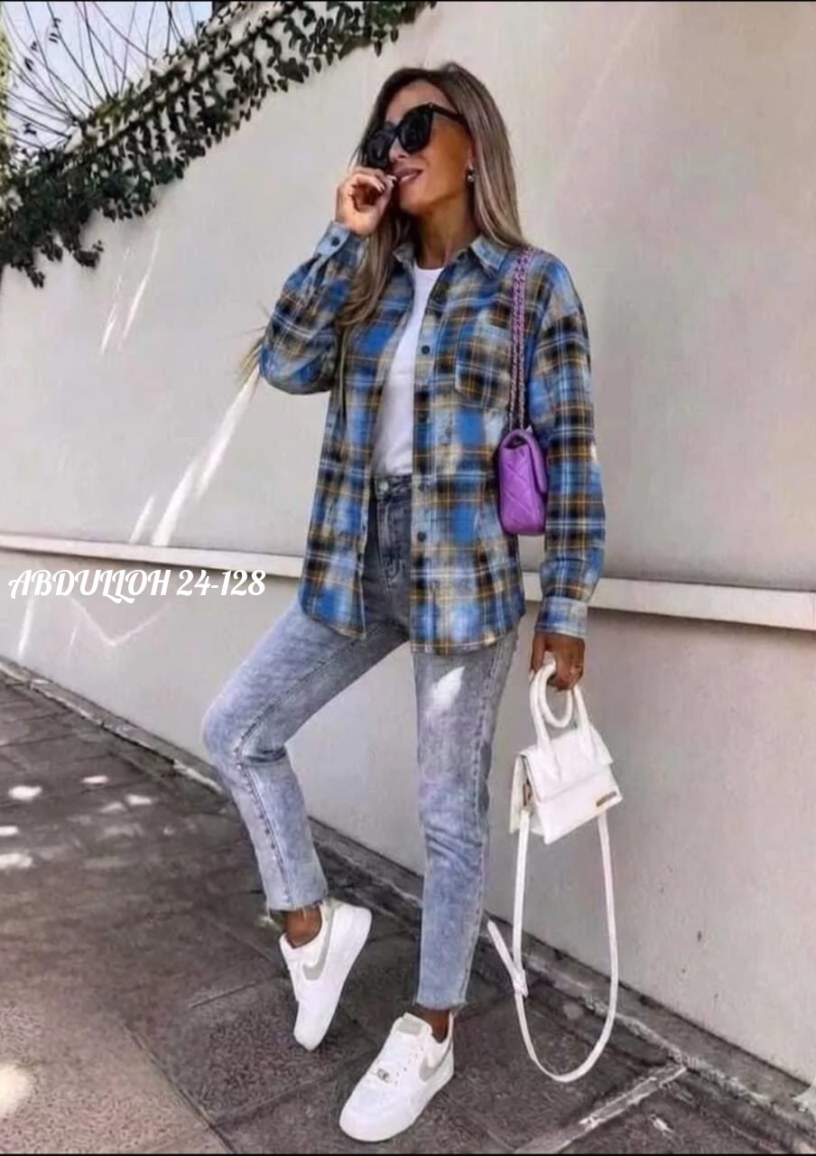 женская рубашка в клетку,женская клетчатая рубашка,рубашка женская оверсайз в клетку,рубашка в клетку,фланелевая рубашка в клетку женская