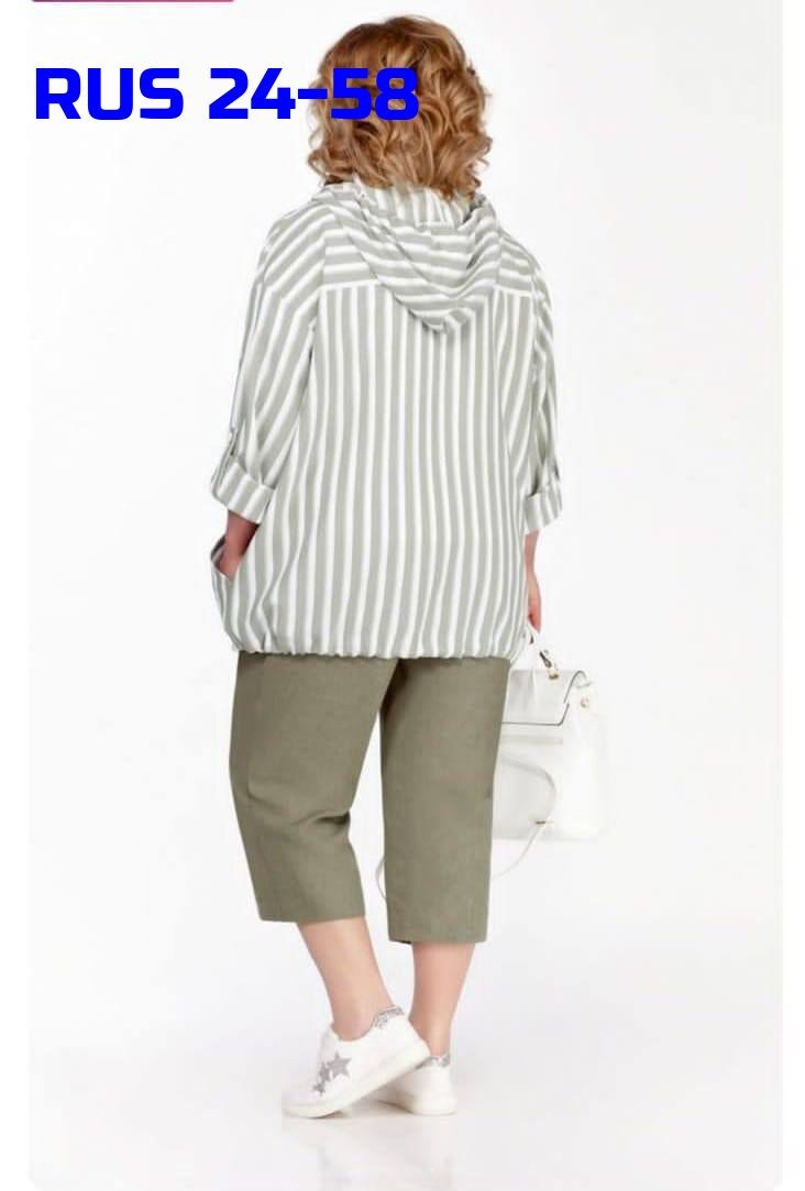 костюм претти брючный для полных женщин,одежда для женщин,брючный комплект,летняя , из белоруссии