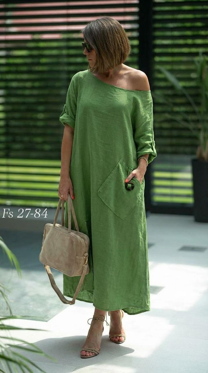 льняные платья бохо,льняное платье,льняное платье в стиле бохо,свободное льняное платье большого размера,платье из льна