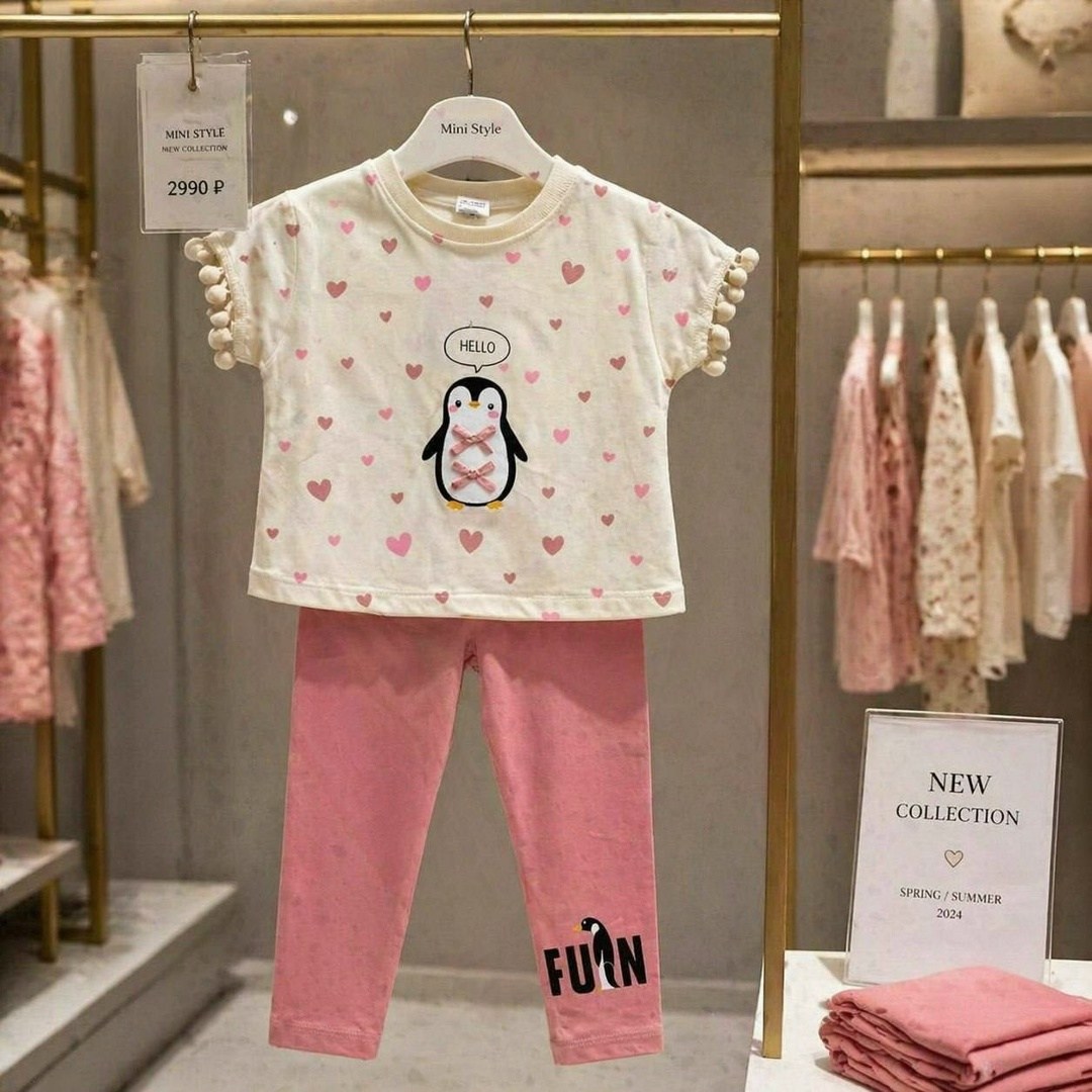 легинсы детские ketmin angel цв.розовый,леггинсы для девочек,одежда для девочек,лосины для девочек,костюм для девочек