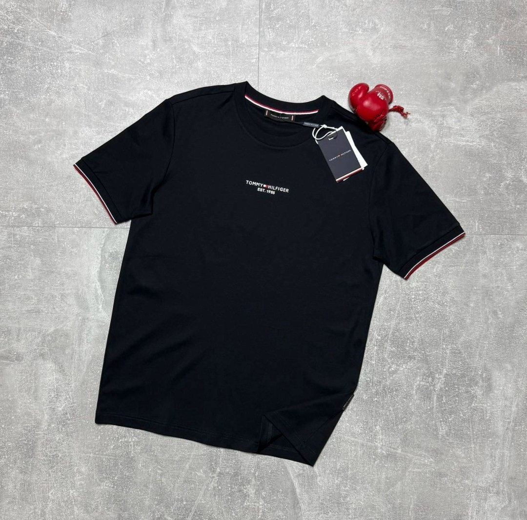 футболка мужская tommy hilfiger,футболки для мужчин,мужская футболка,футболка tommy hilfiger