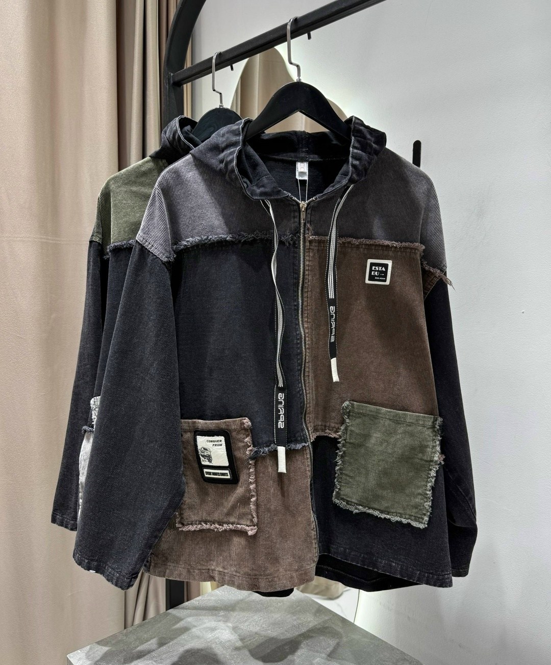 джинсовая куртка,модные джинсовые куртки 2026,стильная джинсовая куртка,женская джинсовая куртка большого размера,куртка джинсовая больших размеров оверсайз с капюшоном dy fashion