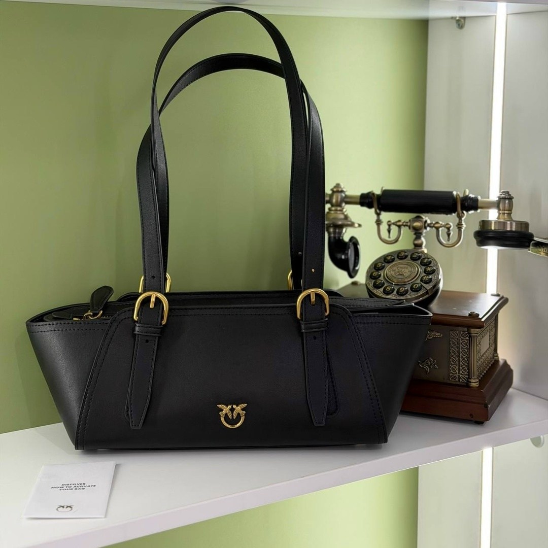 сумка женская pinko,сумка pinko,сумка женская pinko shoulder love bag simply black,сумка,pinko сумка на плечо тоут