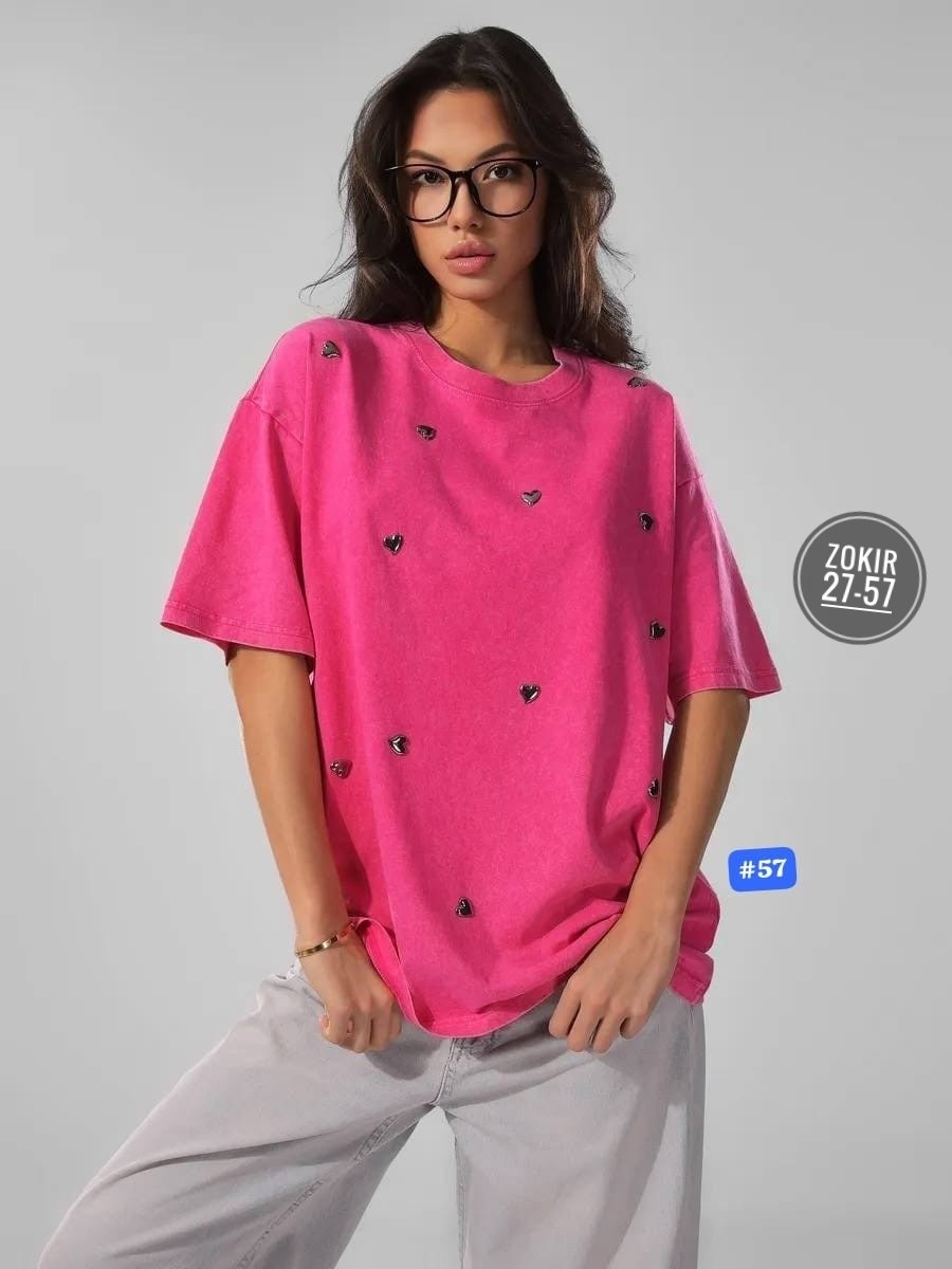 женская футболка оверсайз,футболка женская в стиле оверсайз,футболки женская,футболки оверсайз,розовая футболка оверсайз