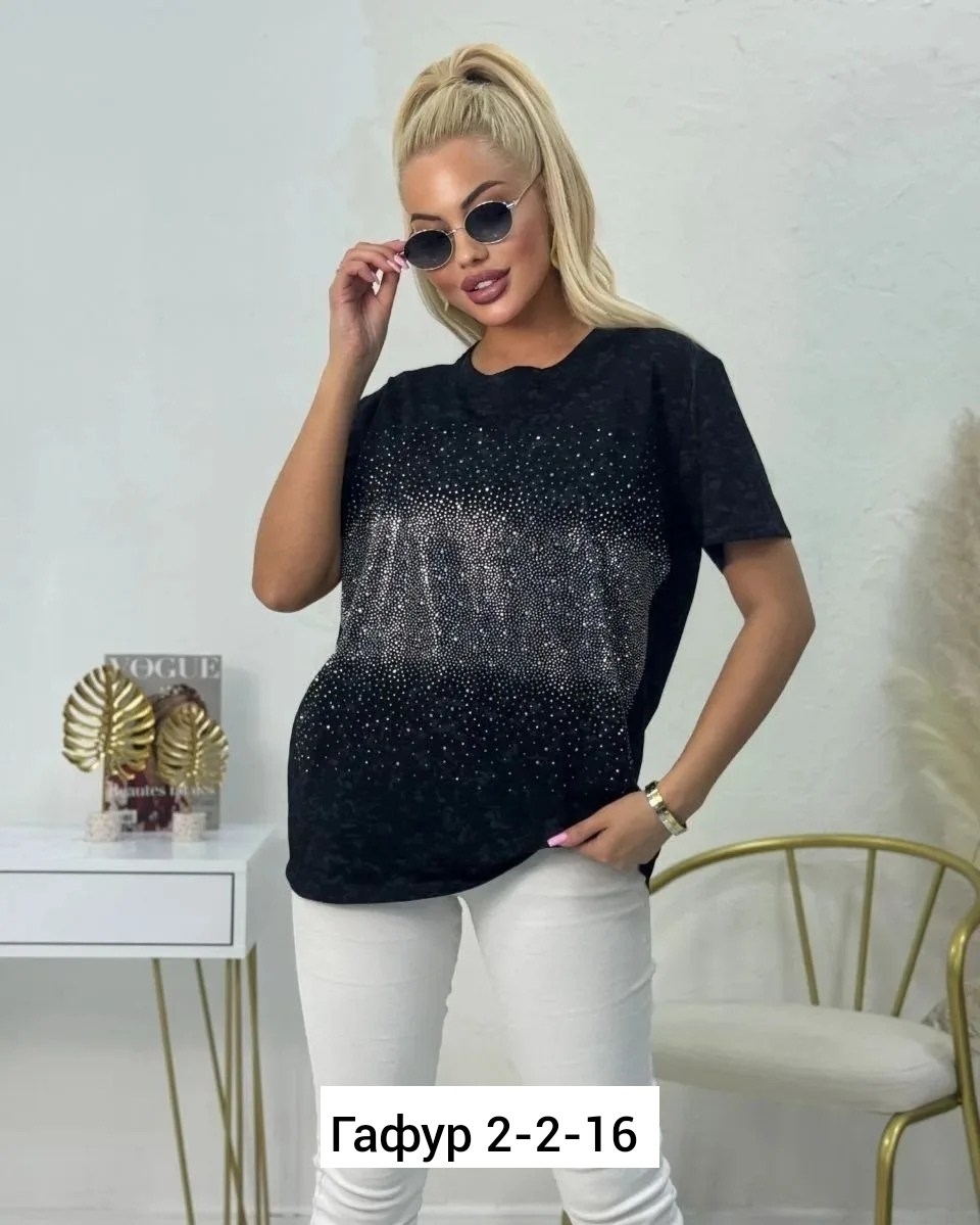 футболка женская со стразами,футболка оверсайз со стразам,футболки женская,футболка со стразами,футболки большие размеры со стразами