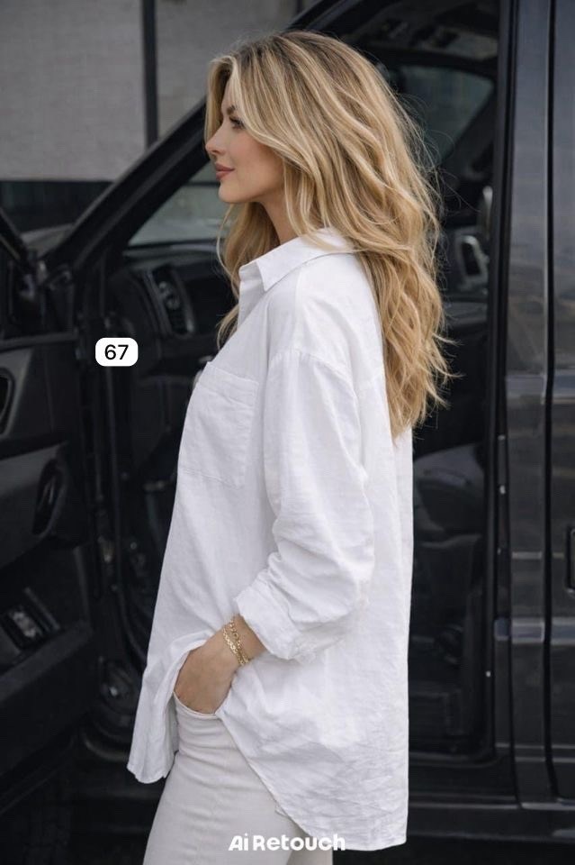 рубашка оверсайз с длинными рукавами the assem 68132204,рубашка лен,белая рубашка оверсайз,рубашка женская,свободная рубашка