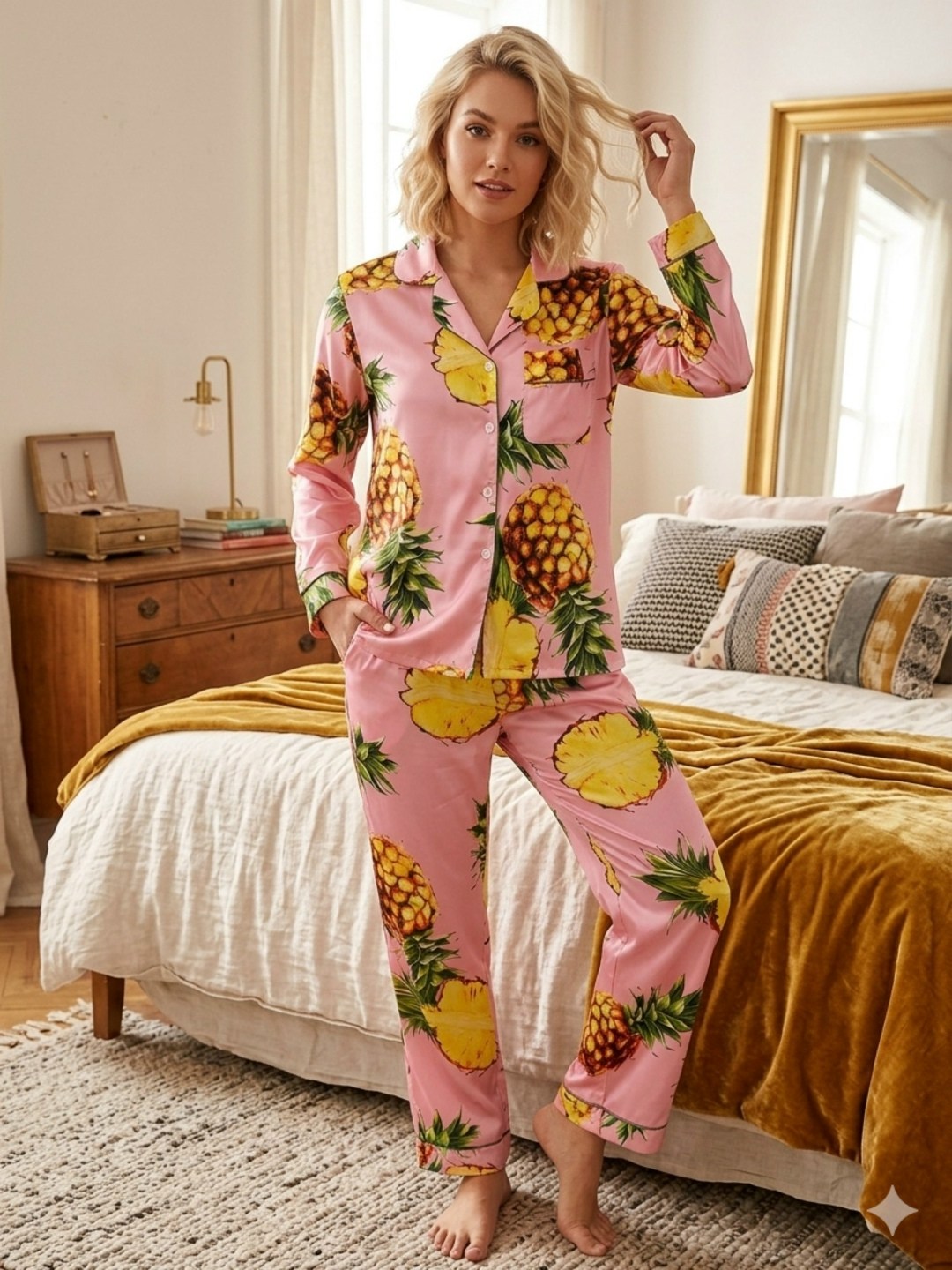 пижама для женщин,женская пижама,пижама с принтом,модная пижама,пижама женская модная