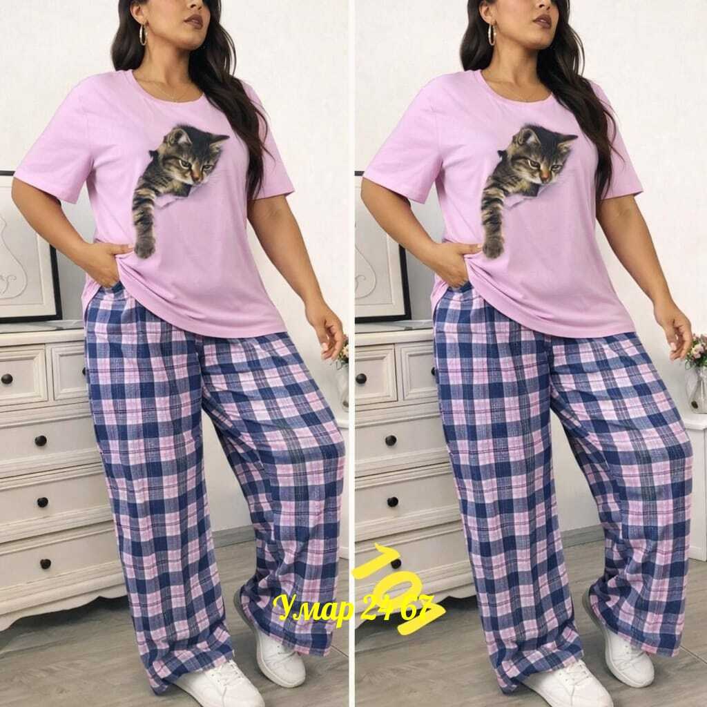 пижама женская штаны,женская пижама,пижама,женский домашний костюм,пижама со штанами