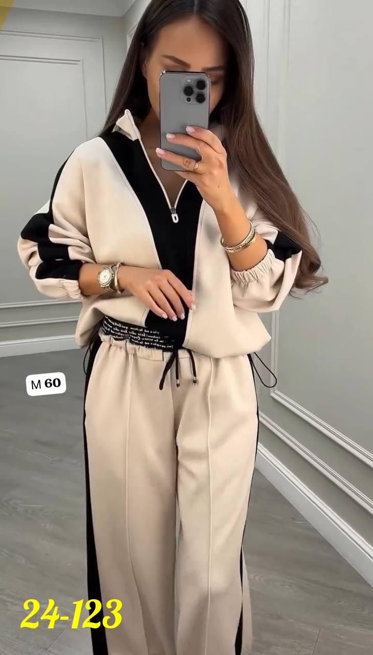 костюм двойка женская,женский костюм двойка ткань креп,костюм двойка,костюм спорт шик alexia m 488669952,костюм женский