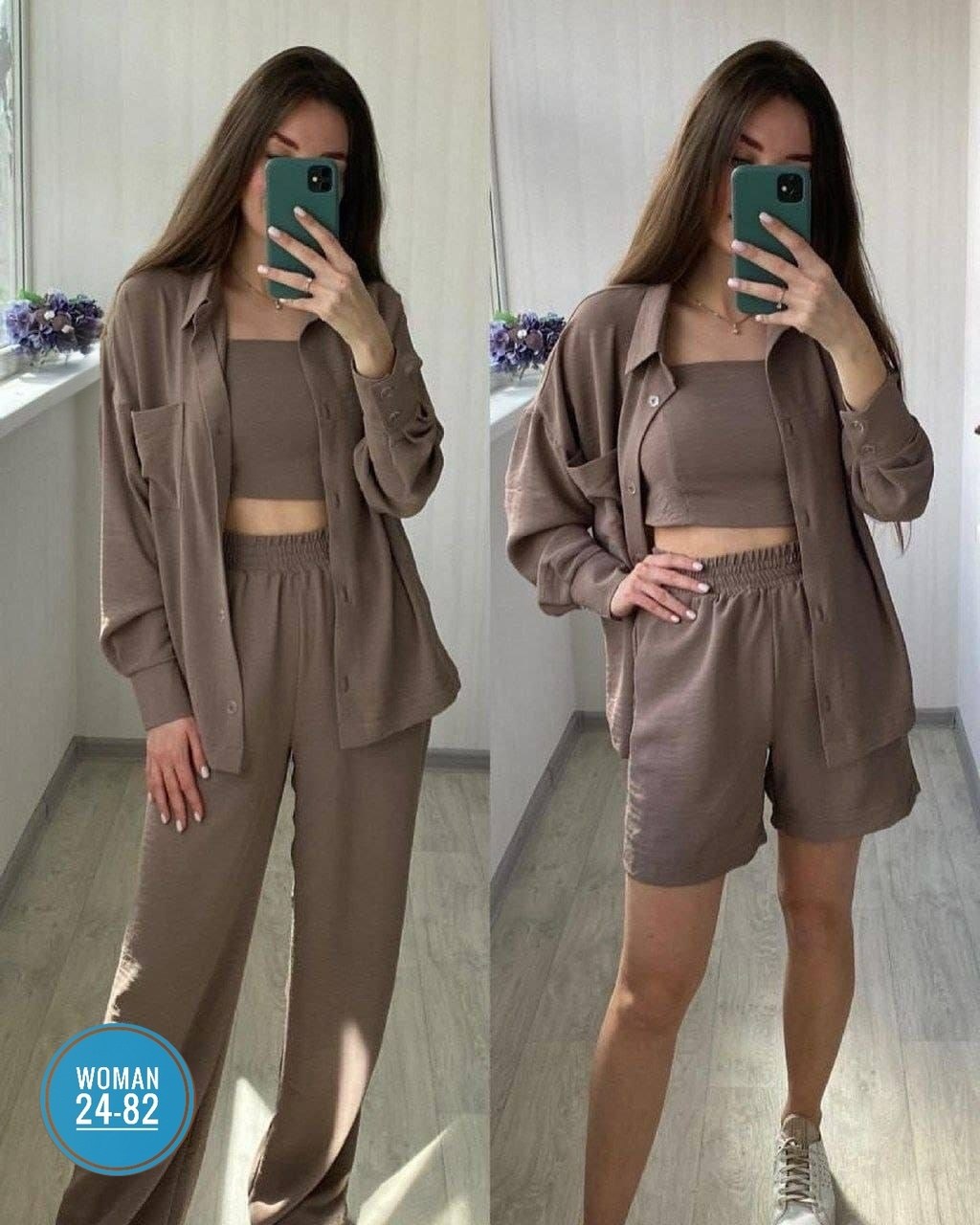 костюм тройка женский,летний костюм женский,женские костюмы,костюм повседневный женский,костюм брючный из сингапура