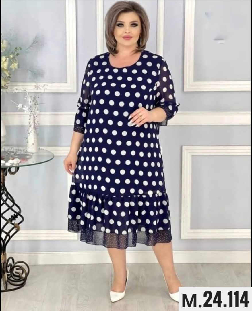 платье женское,платье в горошек,нарядное платье,стильное платье,вечернее платье больших размеров нарядное в горошек saliya brand
