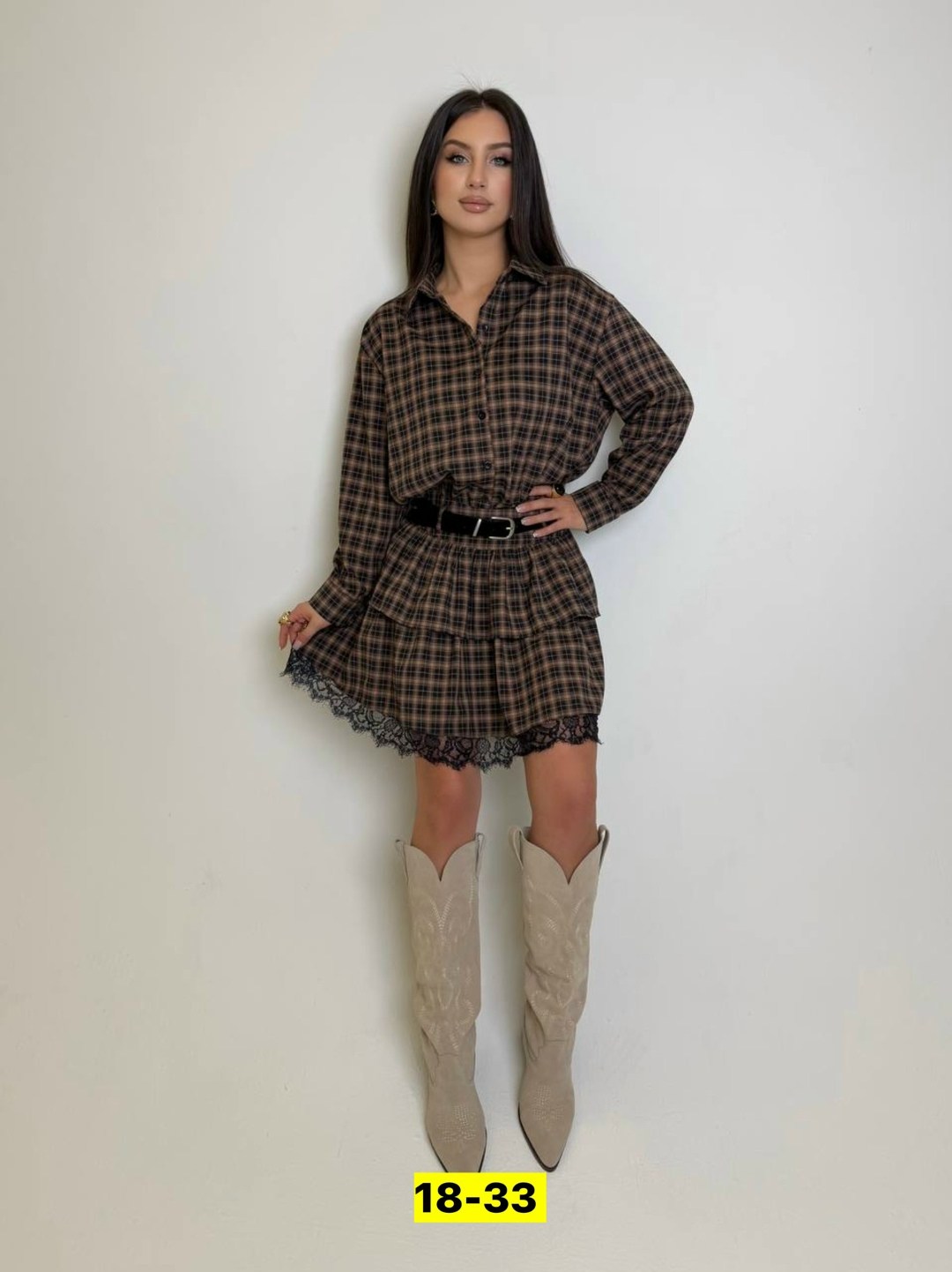 костюм двойка с юбкой и рубашкой в клетку btf brand,костюм с юбкой и рубашкой,костюм женский в клетку,костюм в клетку,костюм с рубашкой и юбкой в клетку