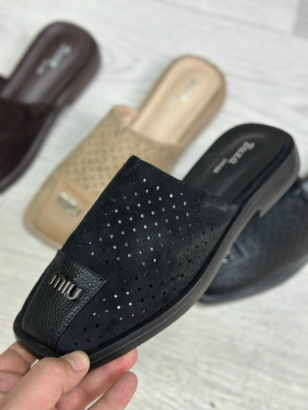 шлепанцы женские,,сабо с перфорацией,сабо женские,женские шлепки