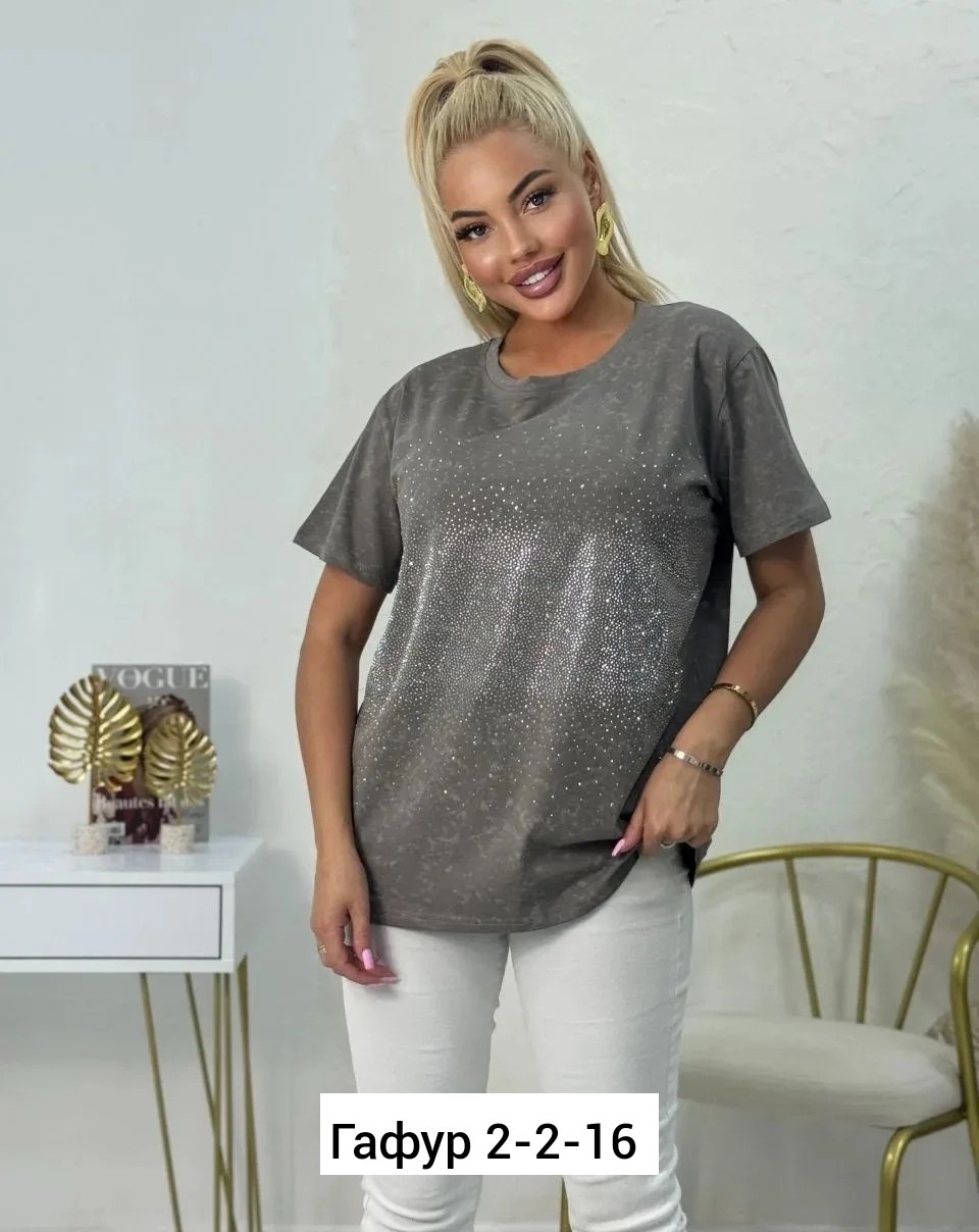 футболка женская со стразами,футболка оверсайз со стразам,футболки женская,футболка со стразами,футболки большие размеры со стразами