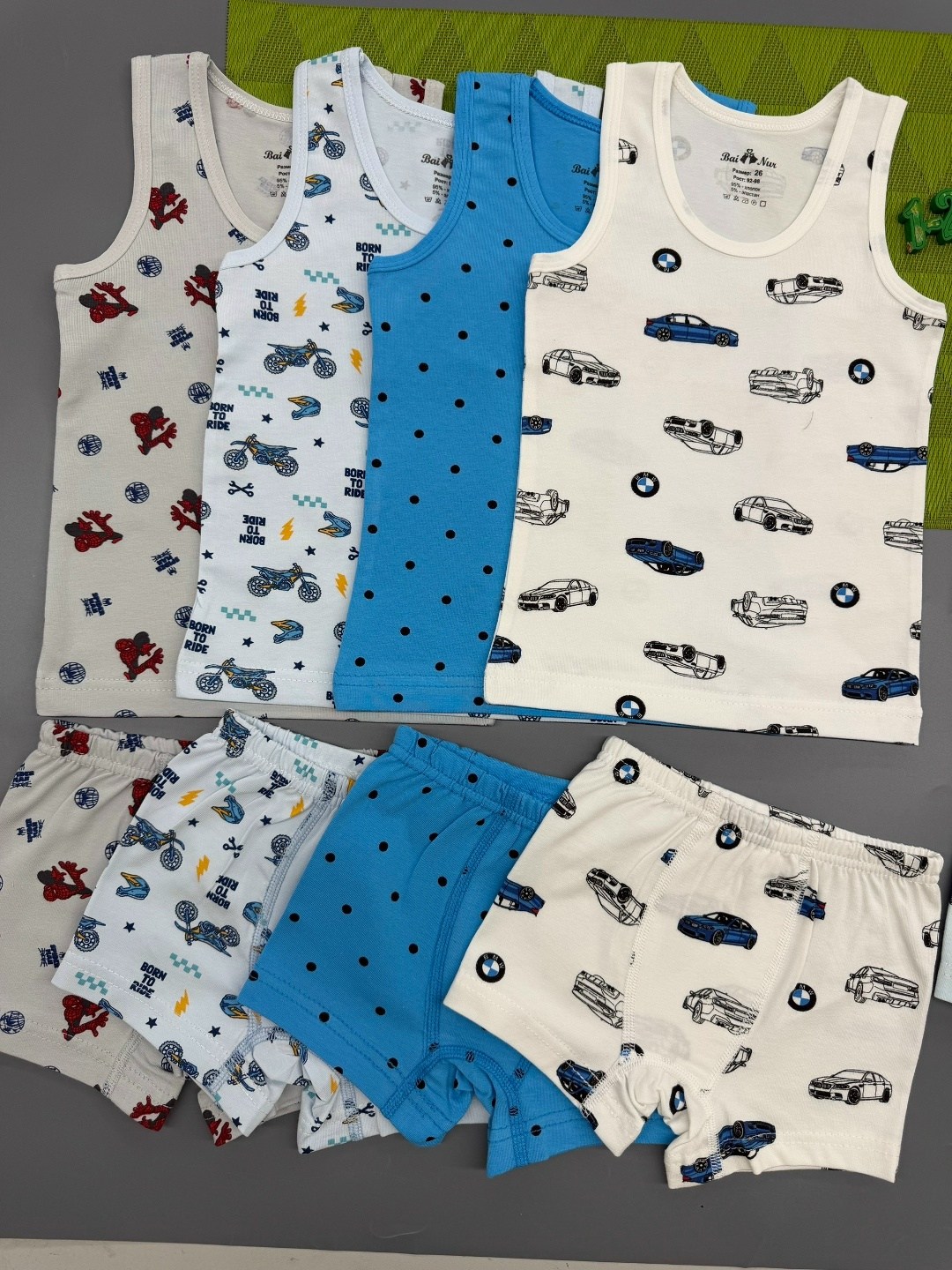 комплект трусы и майка для мальчика,комплект нижнего белья для мальчика,белье для мальчика,бельевые комплекты для мальчика,комплект белья для мальчика