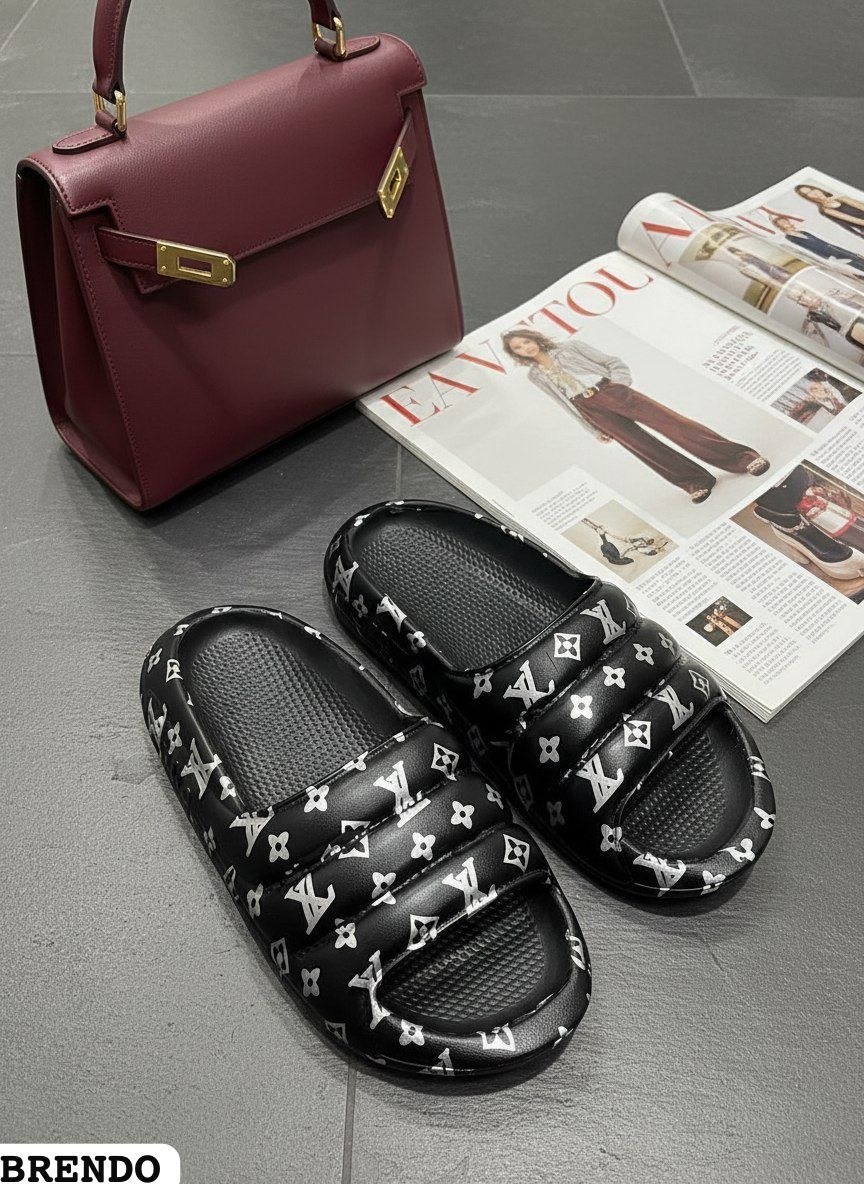 шлепанцы женские луи виттон,,тапочки луи виттон,шлепки луи витон,шлепанцы женские