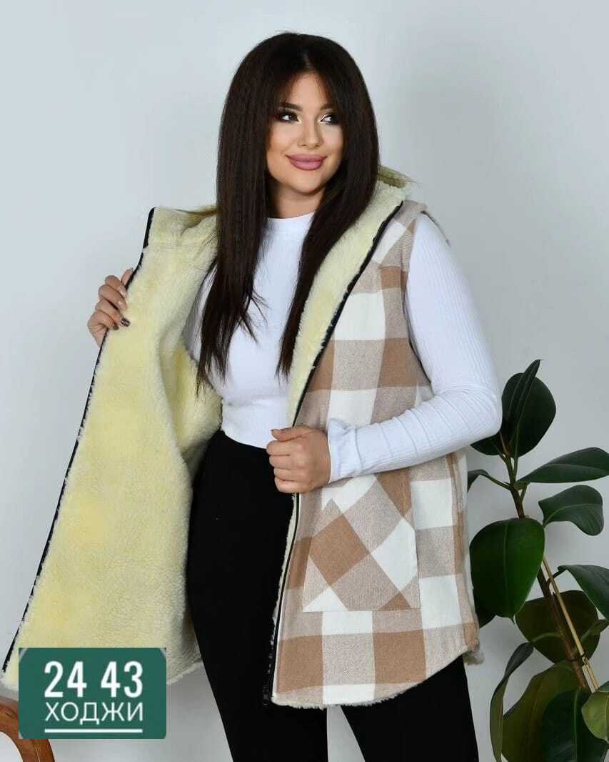 жилетка женская,женские жилеты,жилет,жилетка,двусторонний жилет