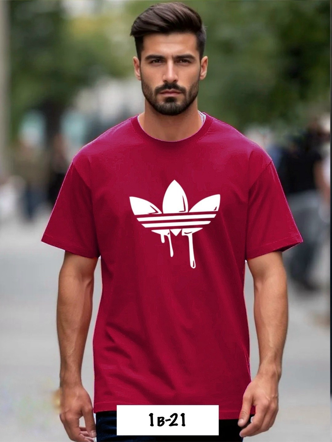 футболки адидас,футболка adidas красная trefoil,мужские футболки adidas,футболка мужская красная,красная футболка адидас