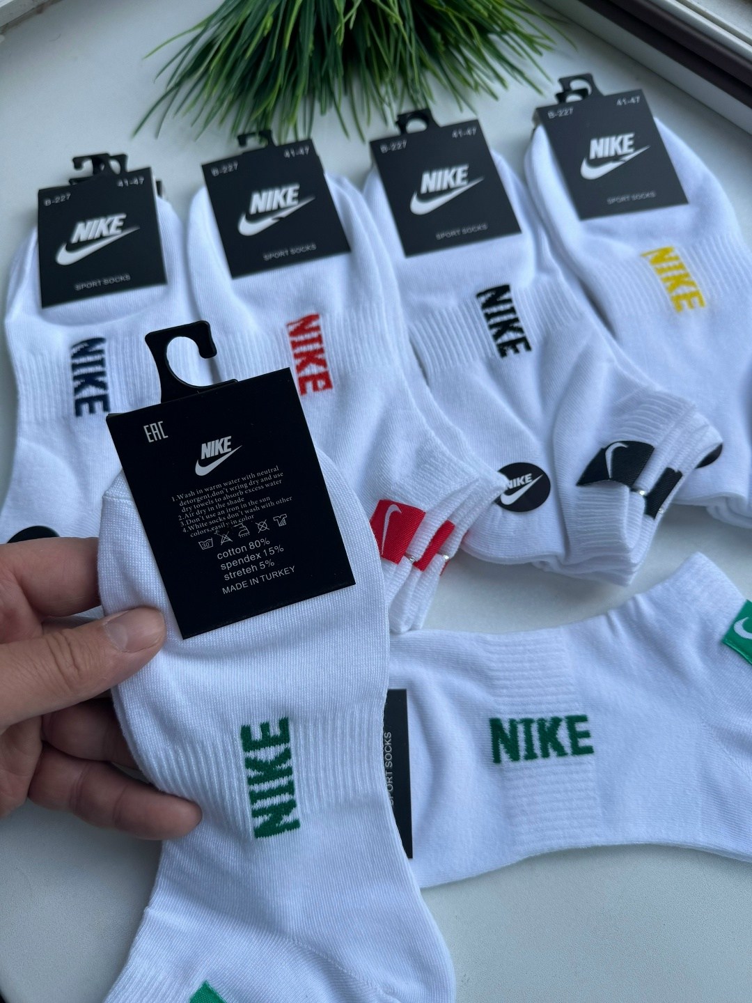 носки комплект,комплект носков nike,носки спортивный,носки короткие спортивные набор,комплект носки мужские