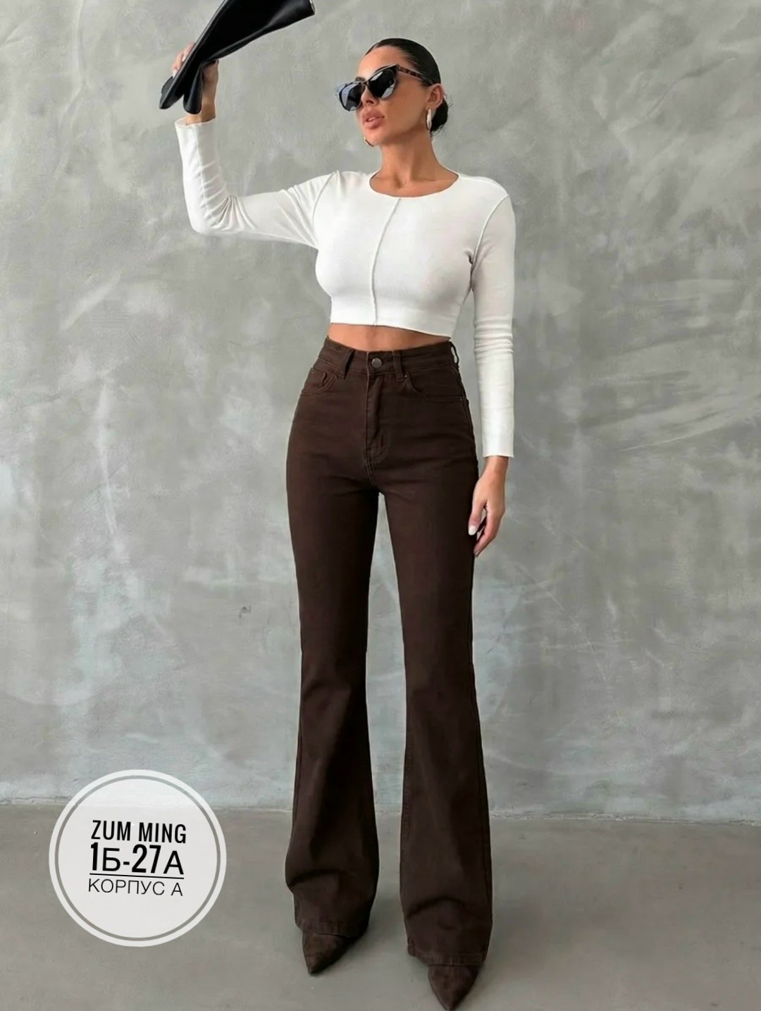 клёш от колена джинсы,коричневые джинсы клеш женские,джинсы клеш женские,джинсы клеш,джинсы клеш от колена прямые