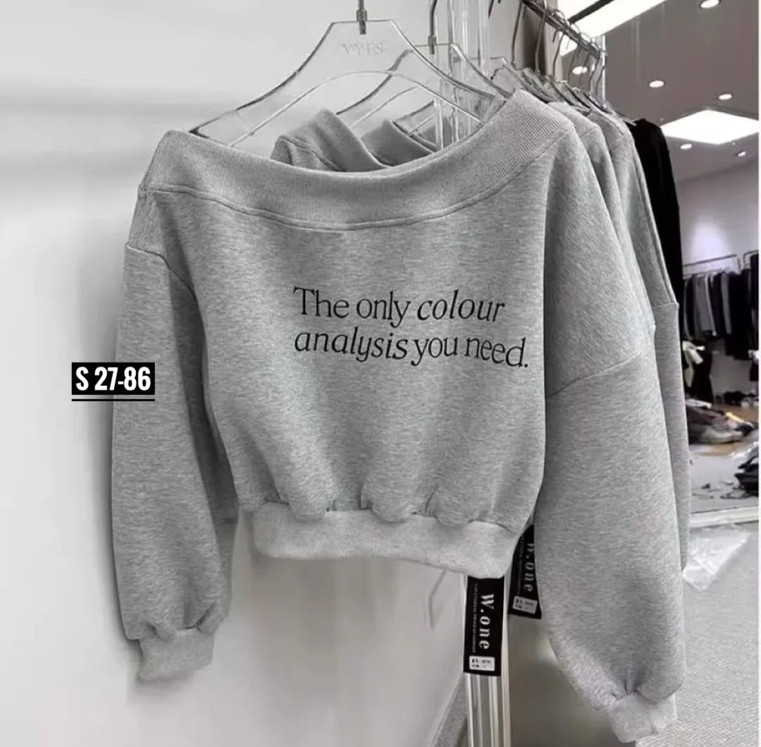 свитшот серый,повседневный свитшот,модные свитшоты,свитшот женский,кроп свитшот