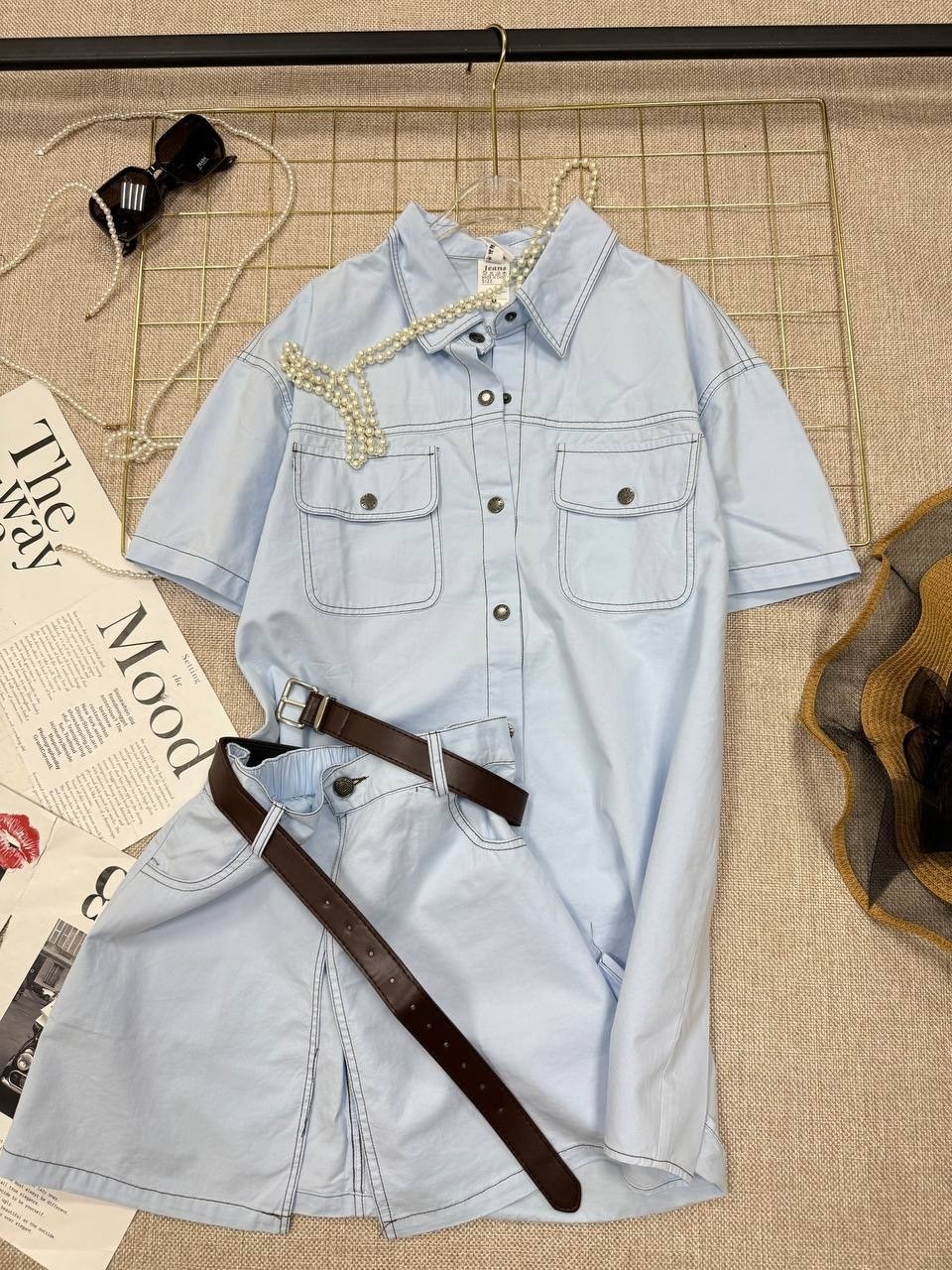 джинсовое платье,джинсовое платье 2025,женское джинсовое платье,джинсовое платье и рубашка,мода джинса